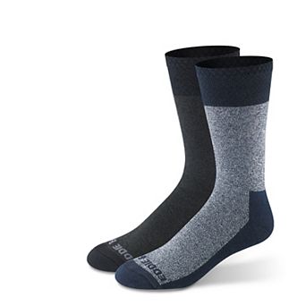 Men's Eddie Bauer Brushed Acrylic Thermal Crew Socks 2-Pair Set