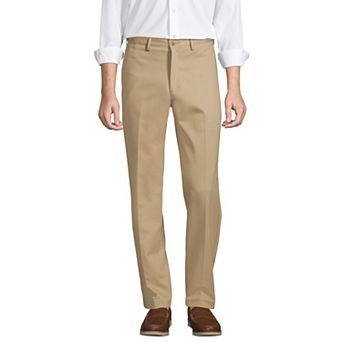 Men's Lands' End Comfort Waist Chino Pants Pre-Hem