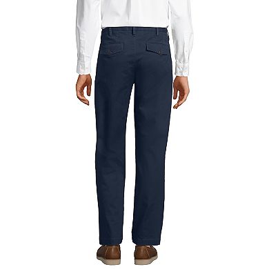 Men's Lands' End Knockabout Pleated Wide Leg Chino Pants
