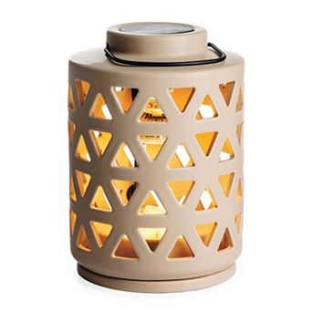 Candle Warmers Etc. Geometric Lantern Canopy Illumination Fragrance Warmer