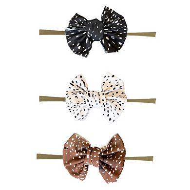 Baby Girl Bow + Headband Set