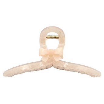 Matte Bow Looped Clip