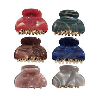 Claw Clip Set Of 6