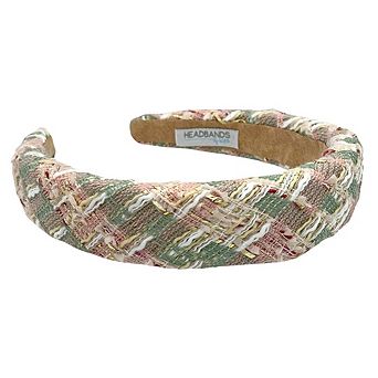 Women's Padded Checkered Headband