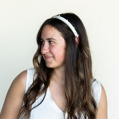 Women's Padded Pearl Headband