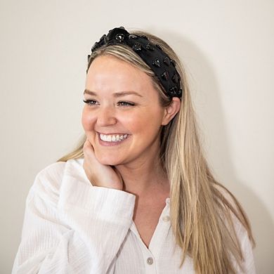 Women's Stone Quartz Traditional Knot Headband