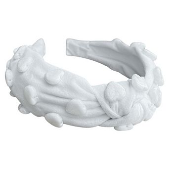 Women's Stone Quartz Traditional Knot Headband