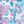 Pink Burst Scarf Print