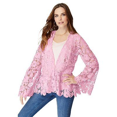 【新品】acka lace sleeve jacket Long-Sleeve Lace Jacket | David's Bridal