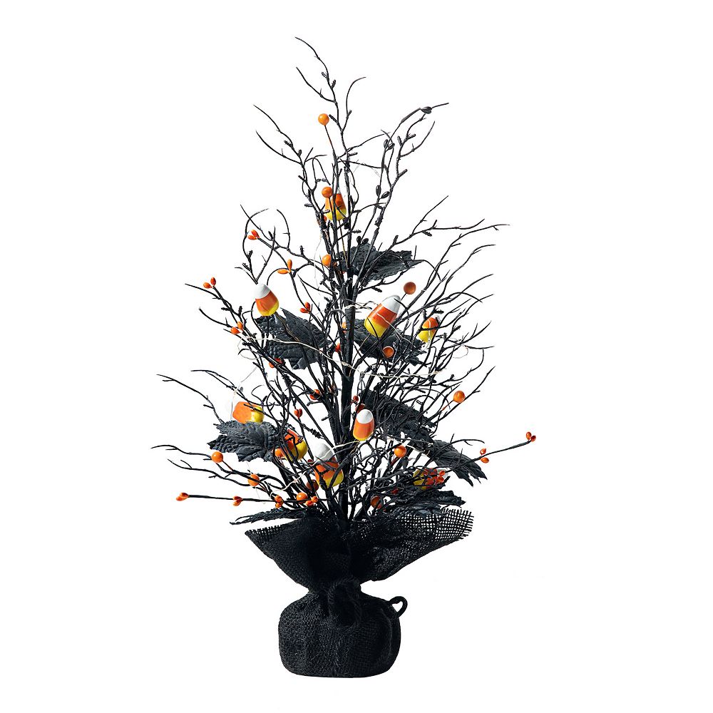Glitzhome 21”H Halloween Tree Centerpiece for Table