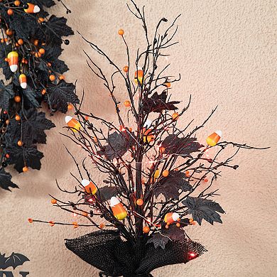 Glitzhome Halloween Tree Centerpiece For Table