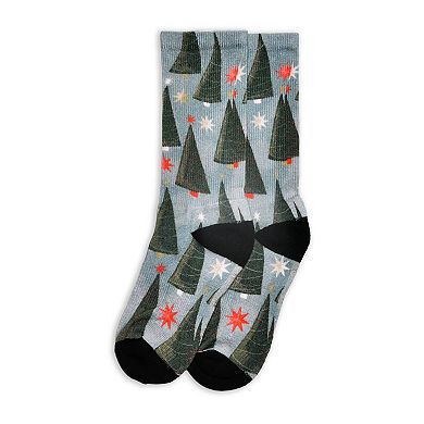 Colorful Christmas Coolmax Crew Socks For Men & Women