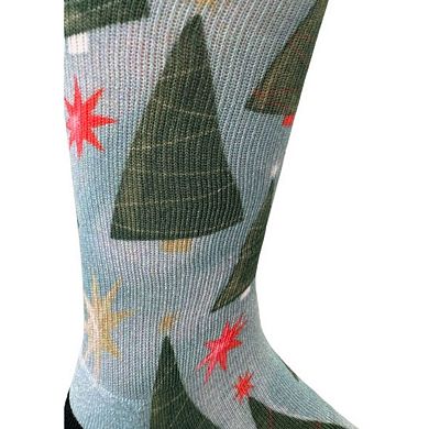 Colorful Christmas Coolmax Crew Socks For Men & Women