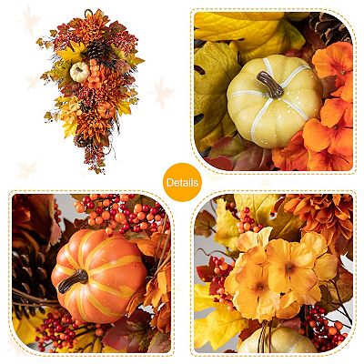 Glitzhome 27'' Artificial Autumn Fall Harvest Decorative