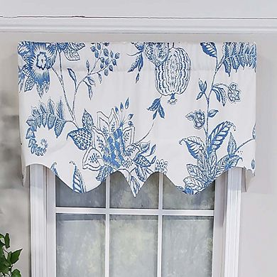 Natalia Regal Valance Window Treatment Rod Pocket