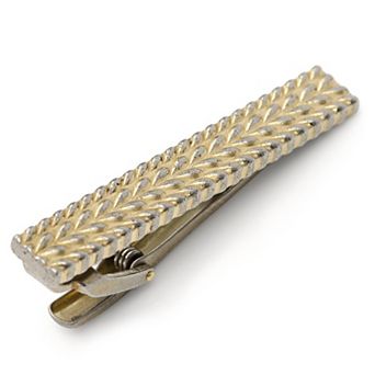Antique Herringbone Tie Clip