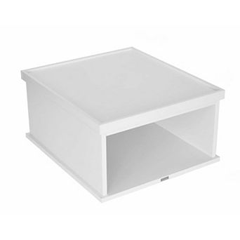 Ivation Wooden Laundry Pedestal for Washer & Dryer, Made to Fit All Machines