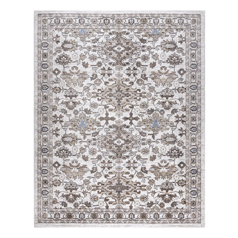 Gertmenian Alor Cheema Abstract Area Rug, Arcadia Ivory