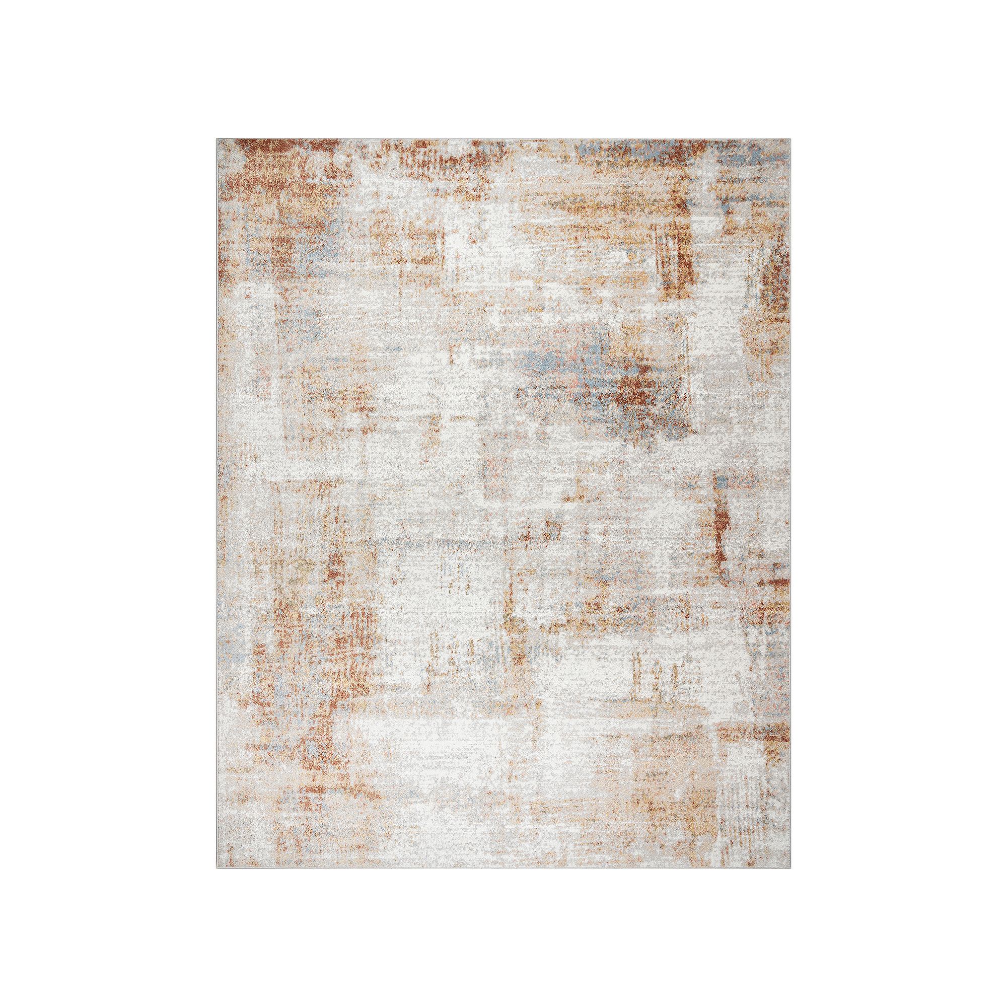 Gertmenian Alor Cheema Abstract Area Rug, Cheema Ivory