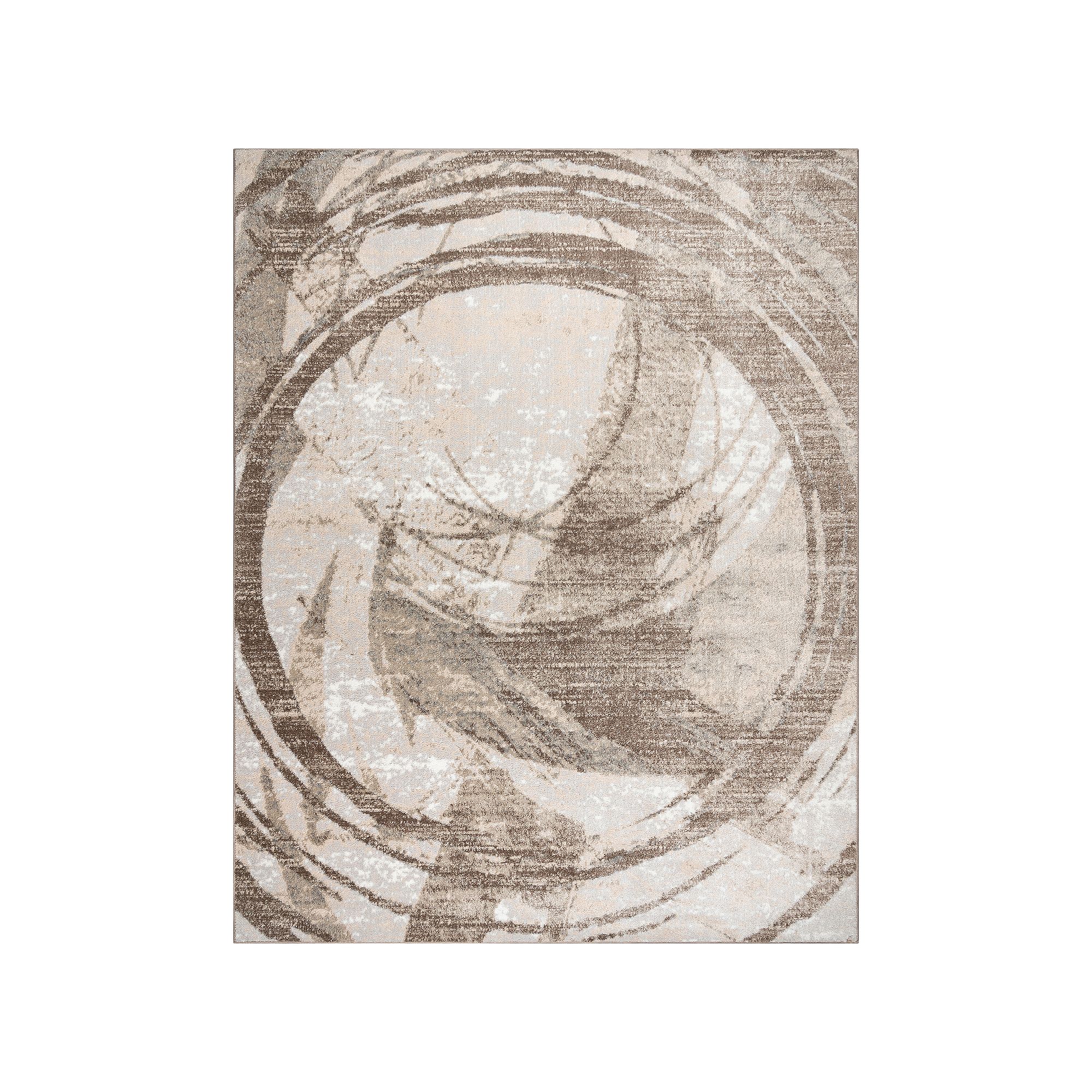 Gertmenian Alor Cheema Abstract Area Rug, Montu Beige
