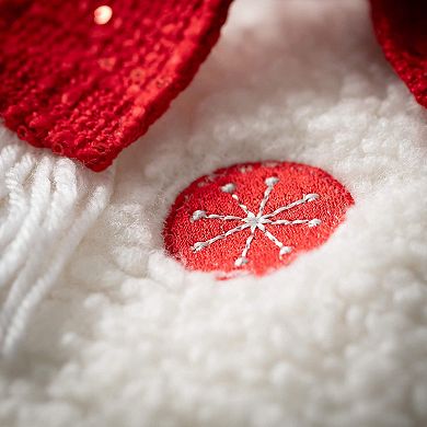 Haven Living 23-in. Christmas Plush Snowman Throw Pillow