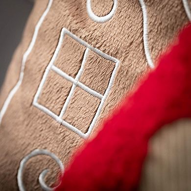 Haven Living 14-in. 2-pc. Christmas Gingerbread House Throw Pillow Set