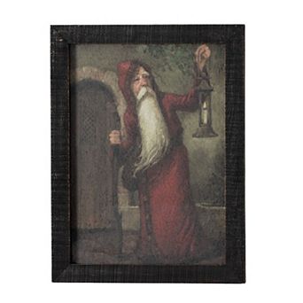 Haven Living 24 in Vintage Santa Christmas Wall Art