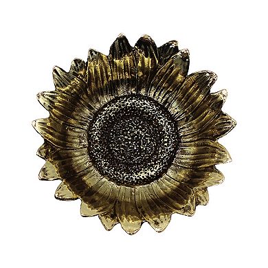 Everyday Decor Metal Sunflower Catchall