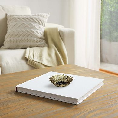 Everyday Decor Metal Sunflower Catchall