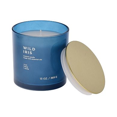 Sonoma Goods For Life® 13-oz. Wild Iris 3-Wick Brights Candle Jar