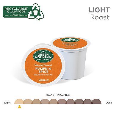 Keurig Green Mountain Coffee Roasters Pumpkin Spice Coffee Single-Serve K-Cup Pods, Light Roast, 24 Count