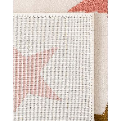 Unique Loom Twinkle Whimsy Kids Throw or Area Rug