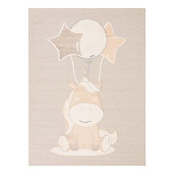 Unique Loom Clement Whimsy Kids Throw or Area Rug