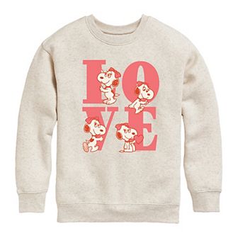 Girls 7-16 Peanuts Belle Love Fleece