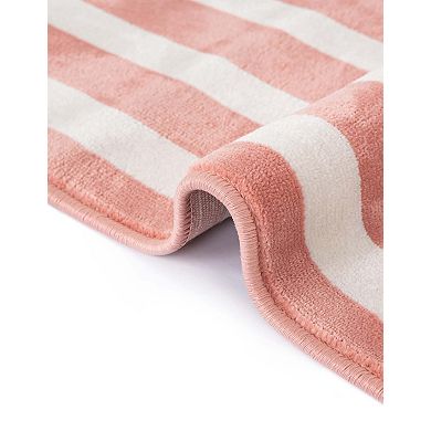 Unique Loom Lines Whimsy Kids Rug