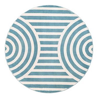 Unique Loom Lines Whimsy Kids Rug