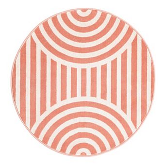 Unique Loom Lines Whimsy Kids Rug