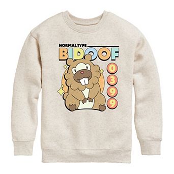 Girls 7-16 Pokemon Normal Type Bidoof Fleece