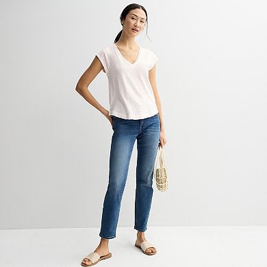 Women's Grey State V-Neck Tee