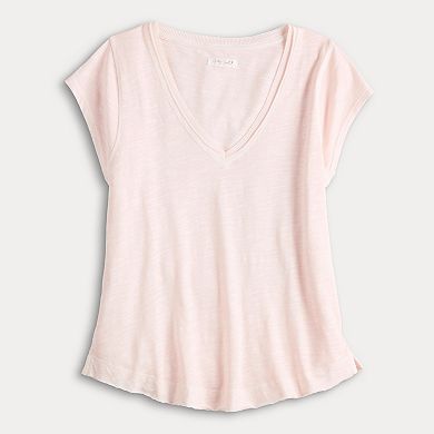 Women's Grey State V-Neck Tee