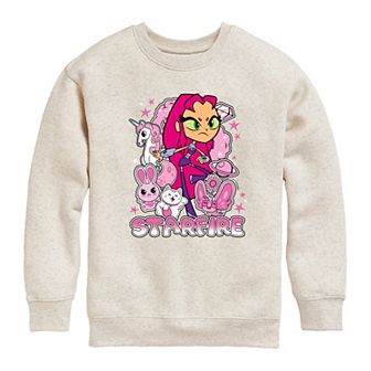 Girls 7-16 Teen Titans Go! Starfire Fleece