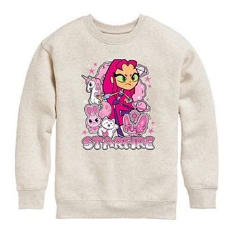 Girls 7-16 Teen Titans Go! Starfire Fleece