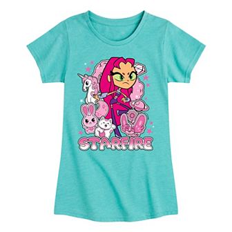 Girls 7-16 Teen Titans Go! Starfire Tee