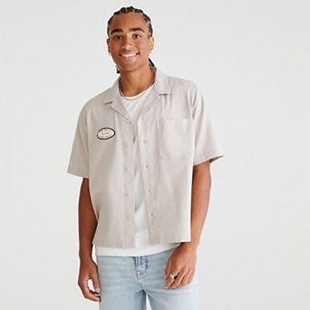 Men's Aeropostale Mechanic Button Down