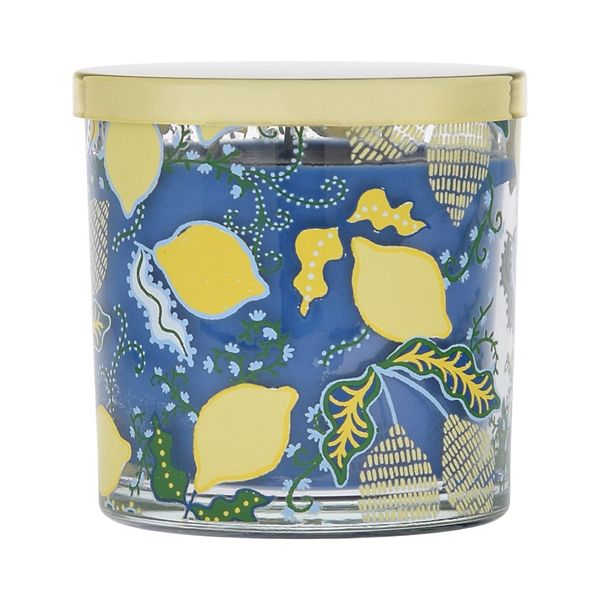 Sonoma Goods For Life® 13-oz. Limoncello Spritzer 3-Wick Decal Candle Jar - Multi