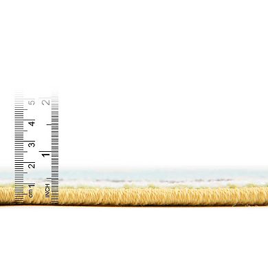 Unique Loom Animals Whimsy Kids Throw or Area Rug