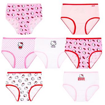 Girls 4-10 Sanrio Hello Kitty Underwear 7-Pack