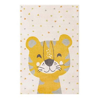 Unique Loom Tommy Whimsy Kids Throw or Area Rug