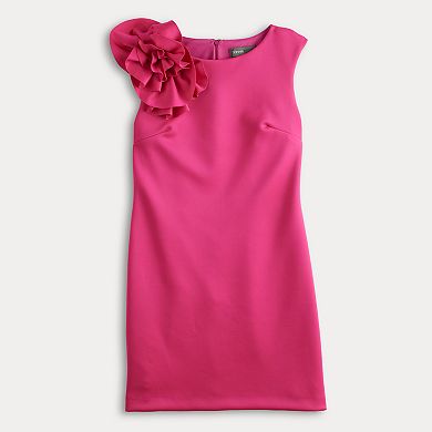 Women's Donna Ricco Cap Sleeve Sheath Dress