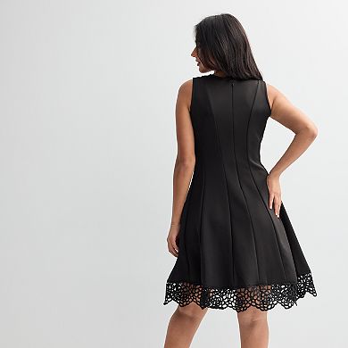 Women's Donna Ricco Sleeveless Fit & Flare Dress